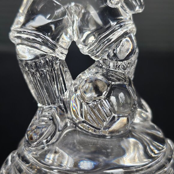 Moments of Pride Soccer Player Princess House Crystal Figurine Germany - Picture 7 of 10